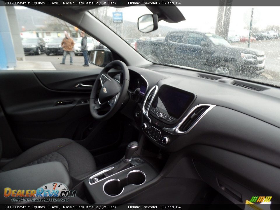 2019 Chevrolet Equinox LT AWD Mosaic Black Metallic / Jet Black Photo #12
