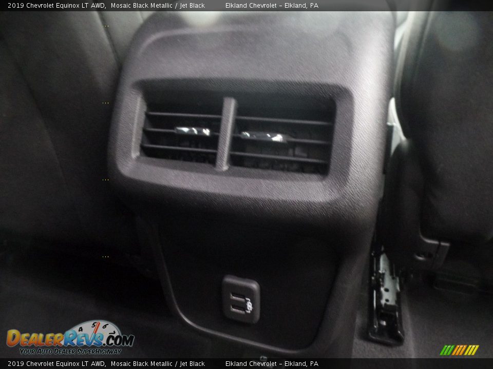 2019 Chevrolet Equinox LT AWD Mosaic Black Metallic / Jet Black Photo #14