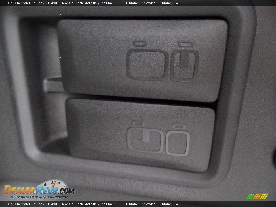 2019 Chevrolet Equinox LT AWD Mosaic Black Metallic / Jet Black Photo #16