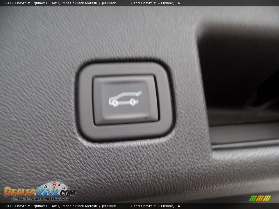 2019 Chevrolet Equinox LT AWD Mosaic Black Metallic / Jet Black Photo #17