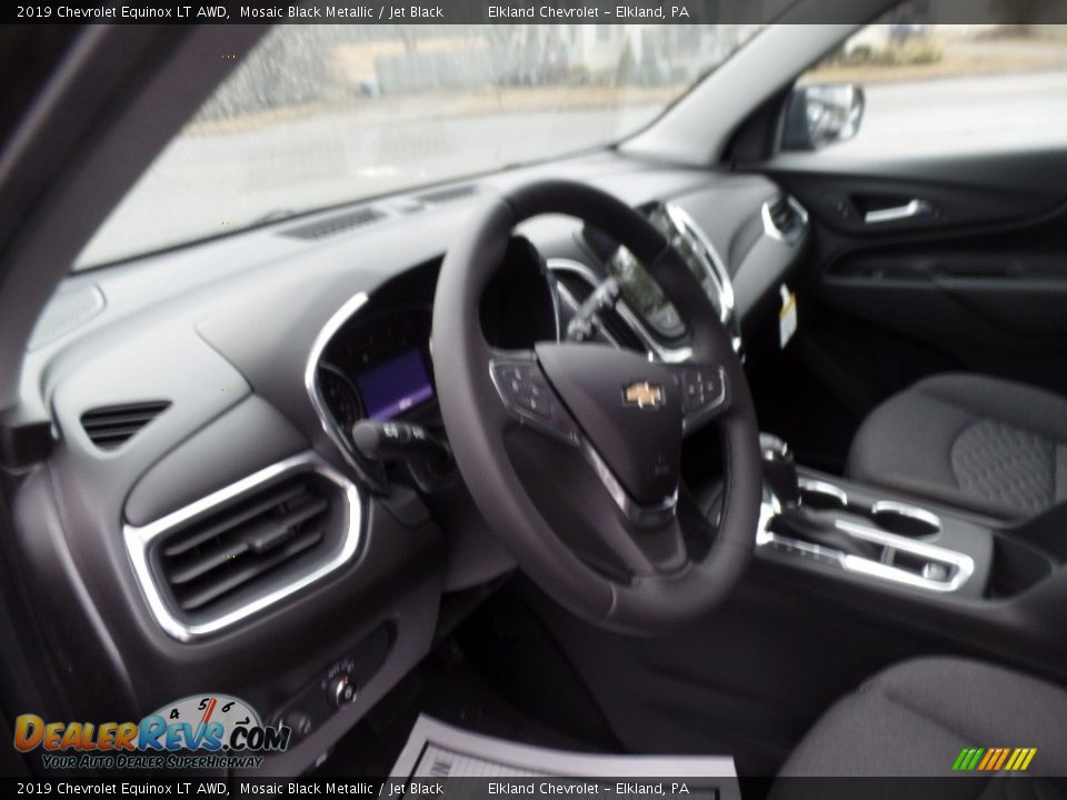 2019 Chevrolet Equinox LT AWD Mosaic Black Metallic / Jet Black Photo #20