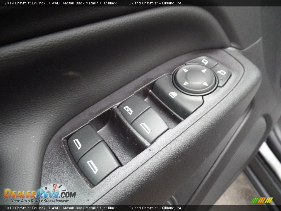 2019 Chevrolet Equinox LT AWD Mosaic Black Metallic / Jet Black Photo #21