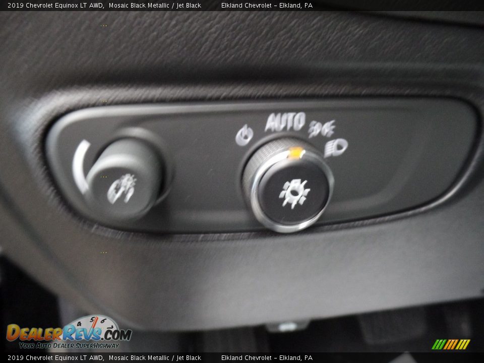 2019 Chevrolet Equinox LT AWD Mosaic Black Metallic / Jet Black Photo #24