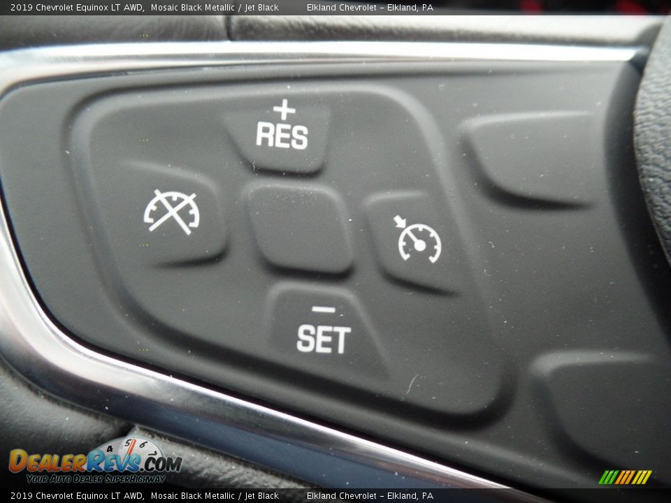 2019 Chevrolet Equinox LT AWD Mosaic Black Metallic / Jet Black Photo #27