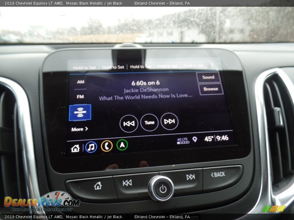2019 Chevrolet Equinox LT AWD Mosaic Black Metallic / Jet Black Photo #31