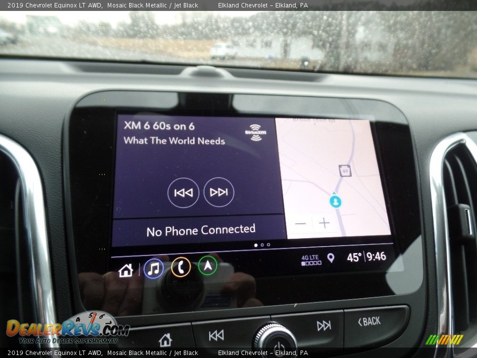 2019 Chevrolet Equinox LT AWD Mosaic Black Metallic / Jet Black Photo #32