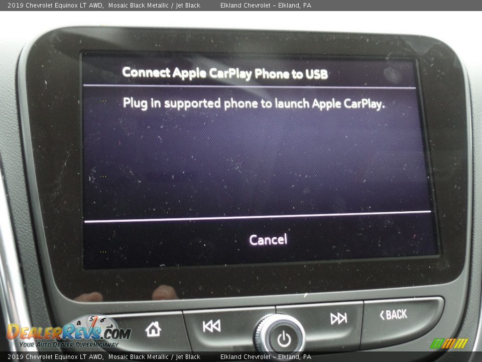 2019 Chevrolet Equinox LT AWD Mosaic Black Metallic / Jet Black Photo #34