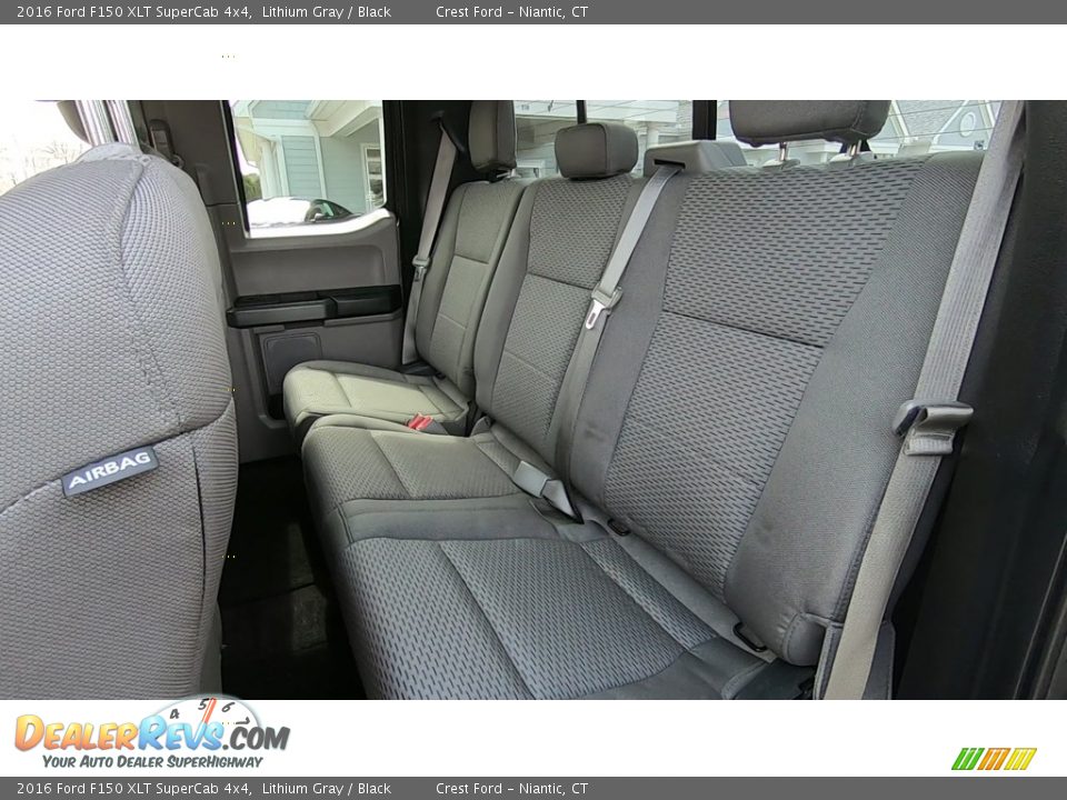 2016 Ford F150 XLT SuperCab 4x4 Lithium Gray / Black Photo #18