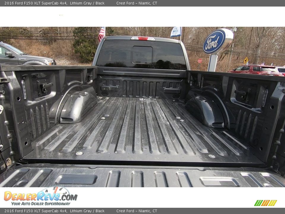 2016 Ford F150 XLT SuperCab 4x4 Lithium Gray / Black Photo #21