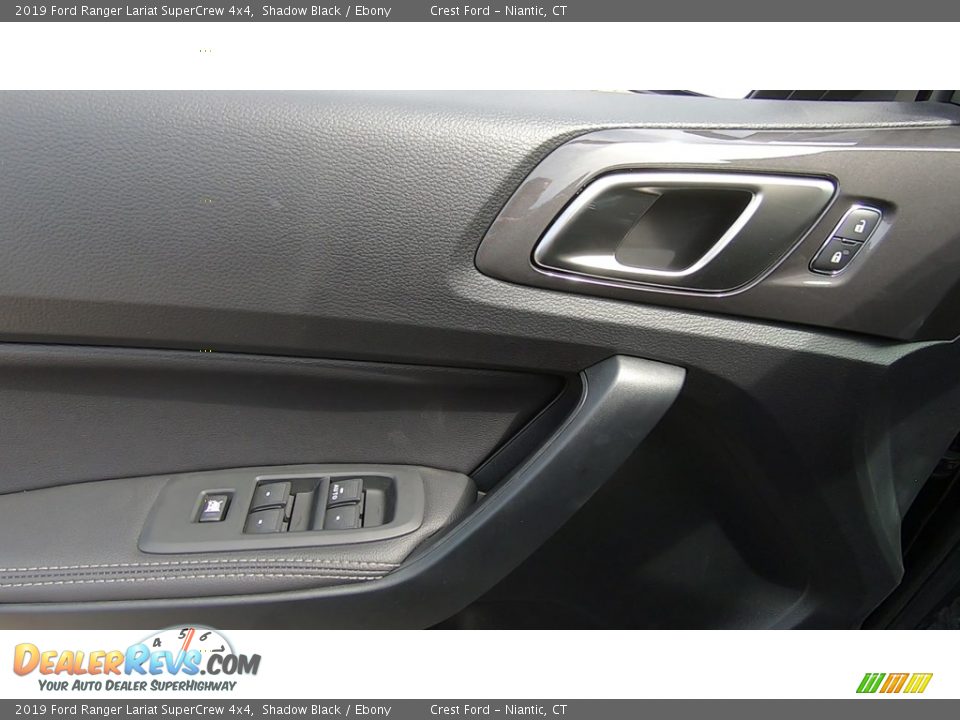 2019 Ford Ranger Lariat SuperCrew 4x4 Shadow Black / Ebony Photo #12