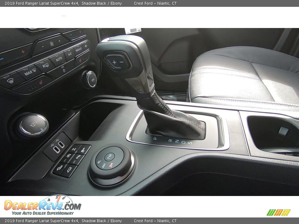 2019 Ford Ranger Lariat SuperCrew 4x4 Shadow Black / Ebony Photo #16