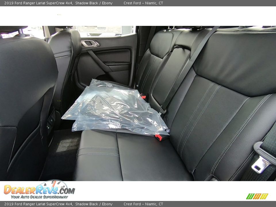 2019 Ford Ranger Lariat SuperCrew 4x4 Shadow Black / Ebony Photo #17