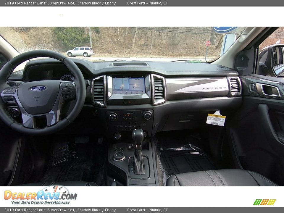 2019 Ford Ranger Lariat SuperCrew 4x4 Shadow Black / Ebony Photo #18