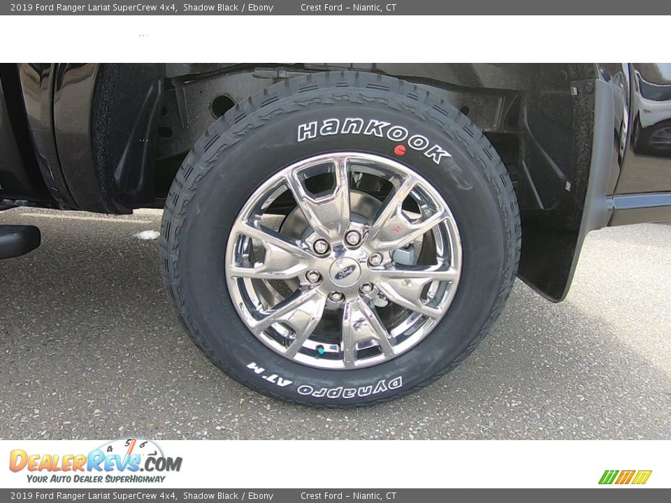 2019 Ford Ranger Lariat SuperCrew 4x4 Shadow Black / Ebony Photo #19