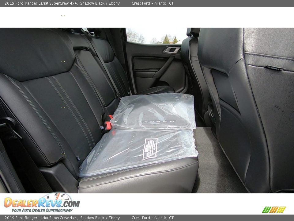 2019 Ford Ranger Lariat SuperCrew 4x4 Shadow Black / Ebony Photo #22