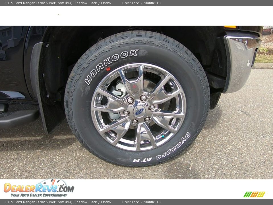 2019 Ford Ranger Lariat SuperCrew 4x4 Shadow Black / Ebony Photo #26