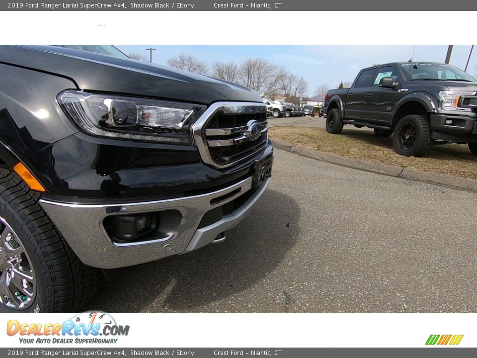 2019 Ford Ranger Lariat SuperCrew 4x4 Shadow Black / Ebony Photo #27