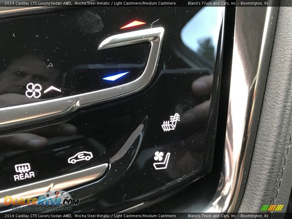 2014 Cadillac CTS Luxury Sedan AWD Mocha Steel Metallic / Light Cashmere/Medium Cashmere Photo #25