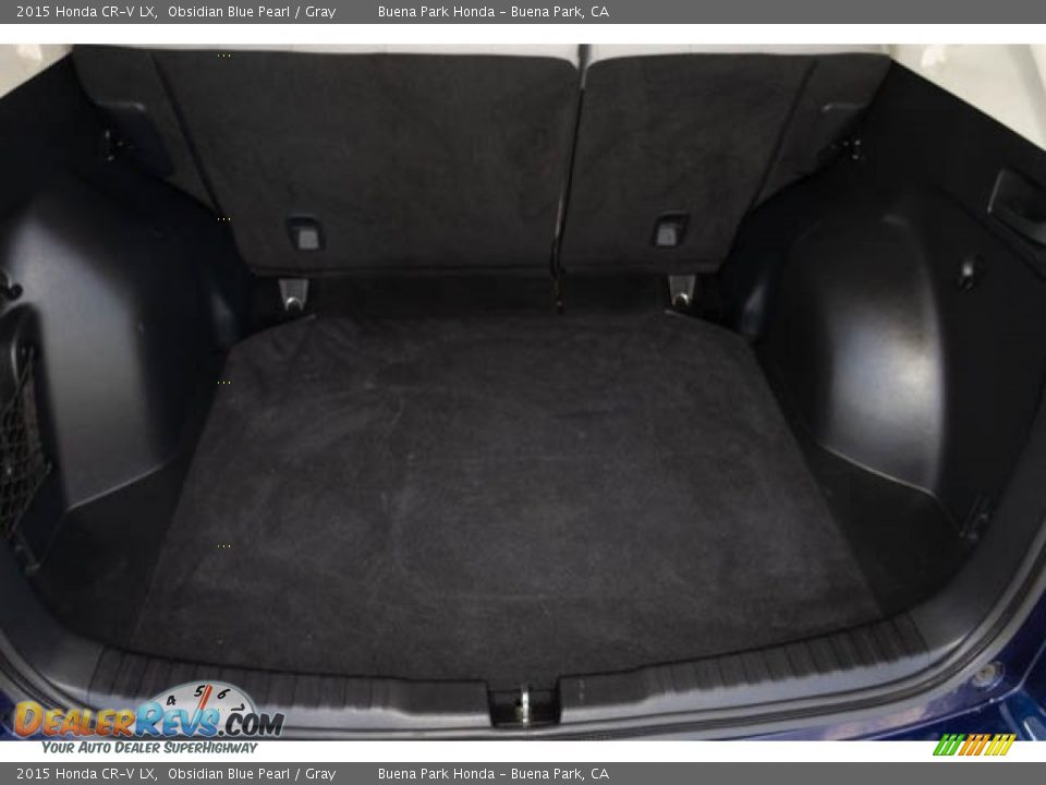 2015 Honda CR-V LX Obsidian Blue Pearl / Gray Photo #17