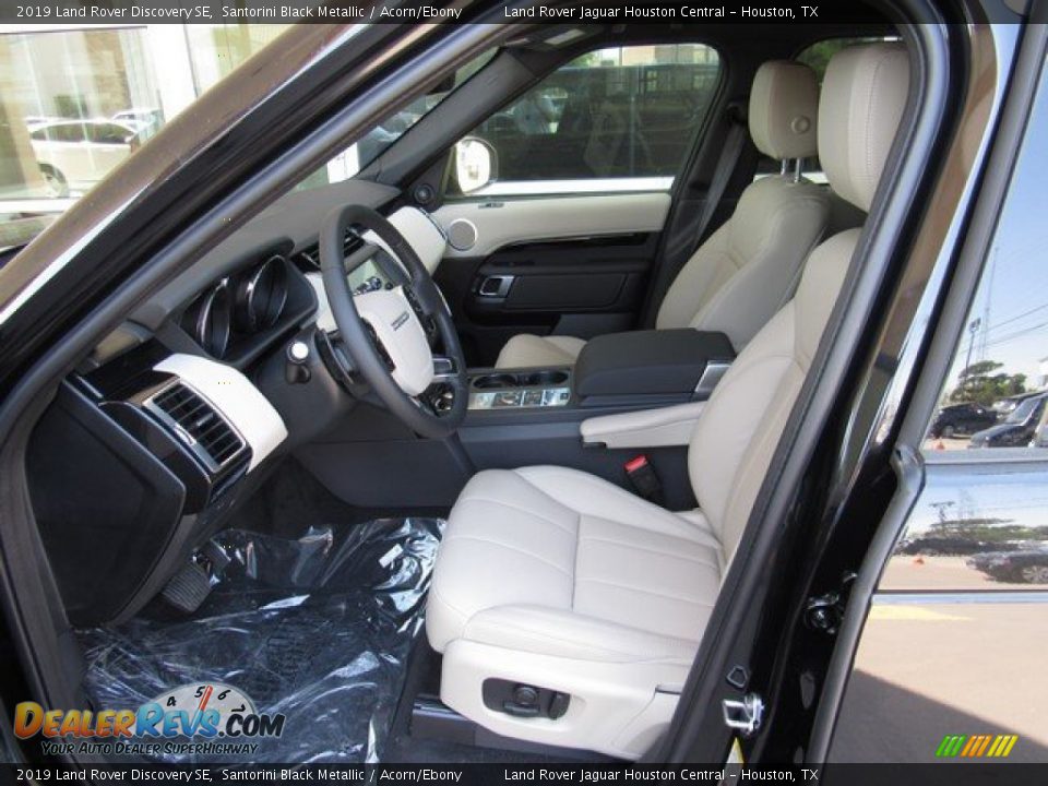 2019 Land Rover Discovery SE Santorini Black Metallic / Acorn/Ebony Photo #3