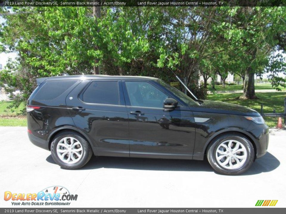 2019 Land Rover Discovery SE Santorini Black Metallic / Acorn/Ebony Photo #6