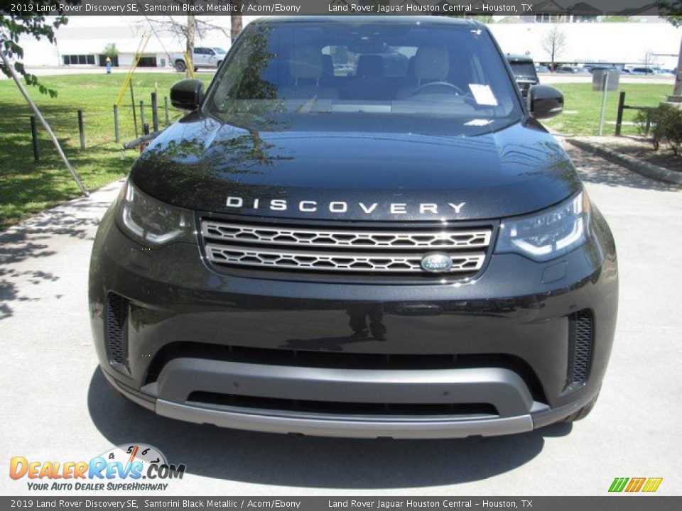 2019 Land Rover Discovery SE Santorini Black Metallic / Acorn/Ebony Photo #9