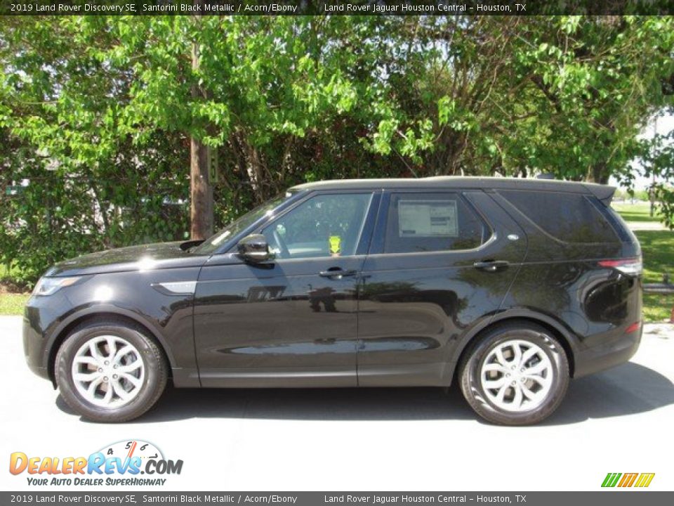 2019 Land Rover Discovery SE Santorini Black Metallic / Acorn/Ebony Photo #11