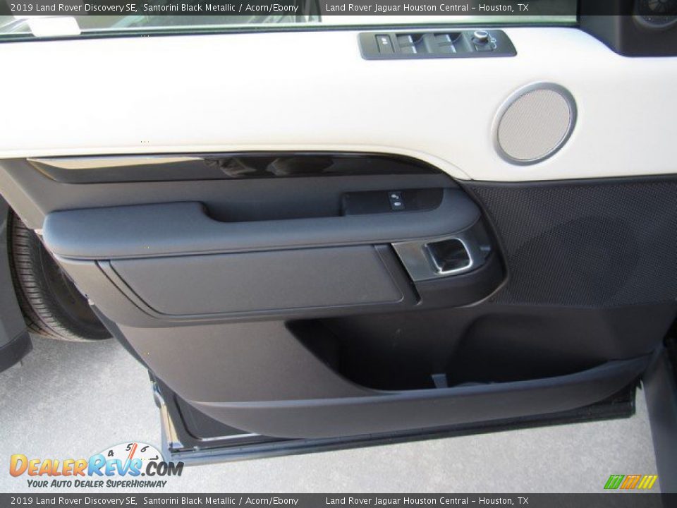 2019 Land Rover Discovery SE Santorini Black Metallic / Acorn/Ebony Photo #23