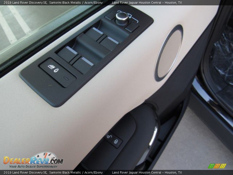 2019 Land Rover Discovery SE Santorini Black Metallic / Acorn/Ebony Photo #24