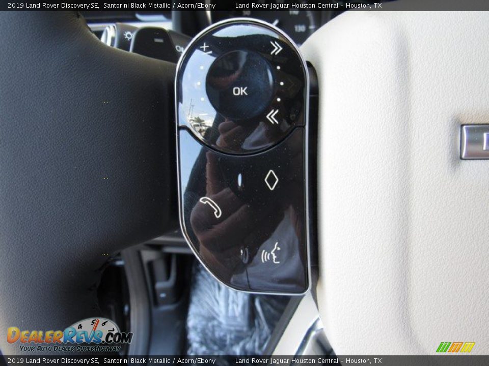 2019 Land Rover Discovery SE Santorini Black Metallic / Acorn/Ebony Photo #27