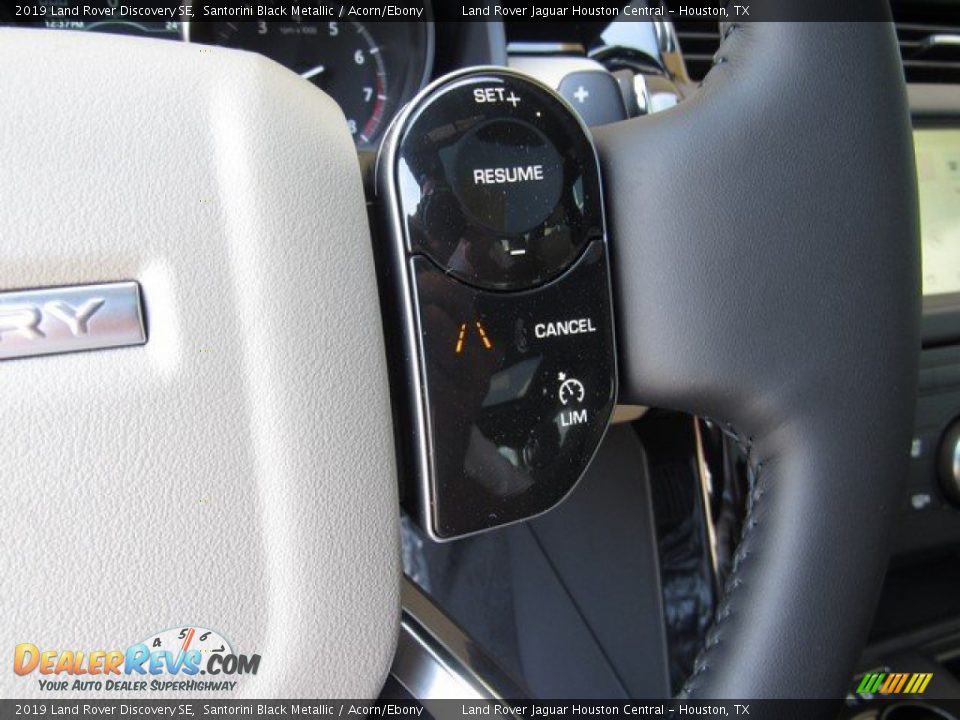 2019 Land Rover Discovery SE Santorini Black Metallic / Acorn/Ebony Photo #28
