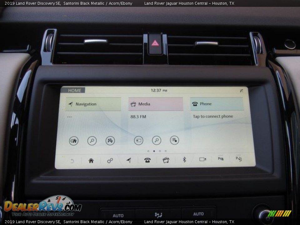 2019 Land Rover Discovery SE Santorini Black Metallic / Acorn/Ebony Photo #30