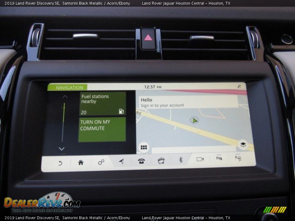 2019 Land Rover Discovery SE Santorini Black Metallic / Acorn/Ebony Photo #31