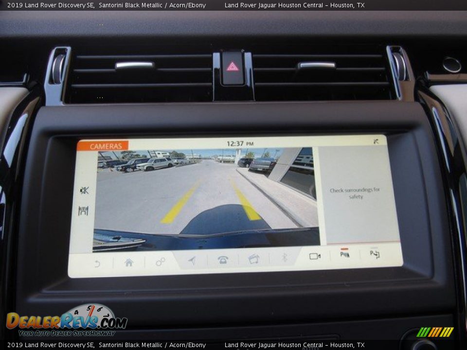 2019 Land Rover Discovery SE Santorini Black Metallic / Acorn/Ebony Photo #32