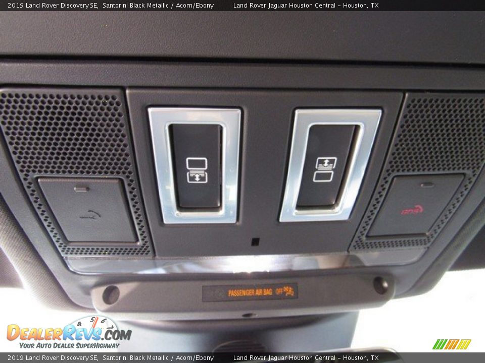 2019 Land Rover Discovery SE Santorini Black Metallic / Acorn/Ebony Photo #35