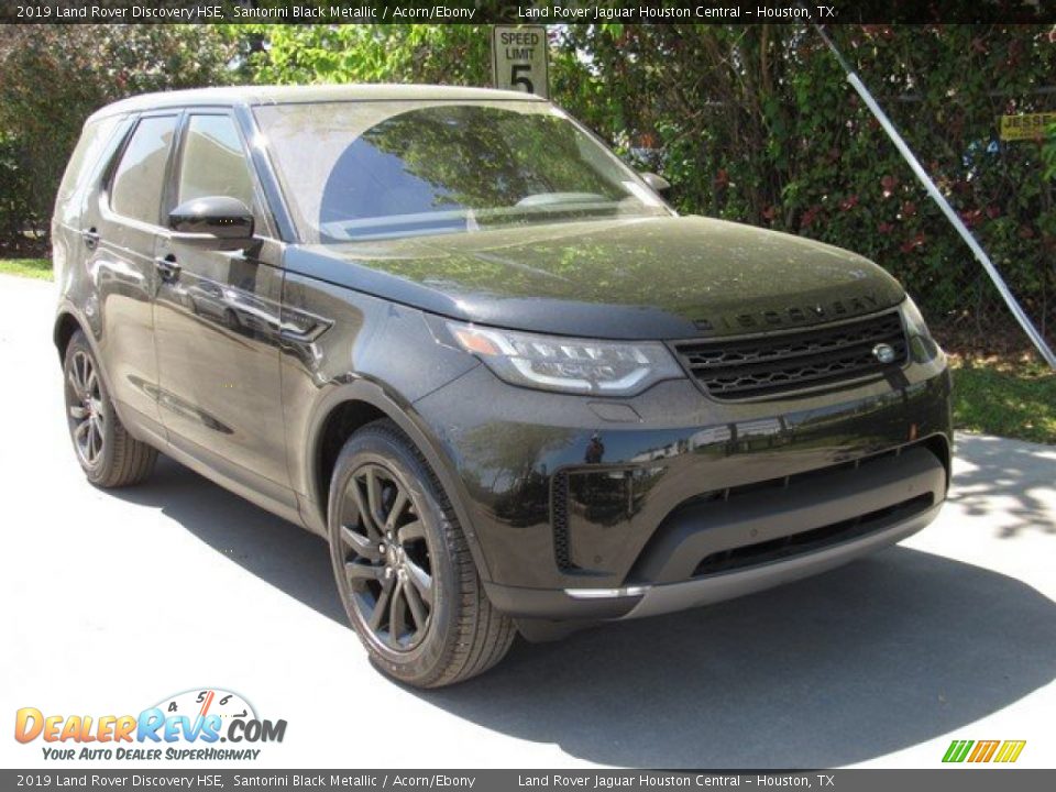 2019 Land Rover Discovery HSE Santorini Black Metallic / Acorn/Ebony Photo #2