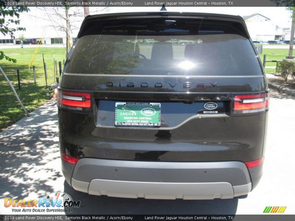 2019 Land Rover Discovery HSE Santorini Black Metallic / Acorn/Ebony Photo #8