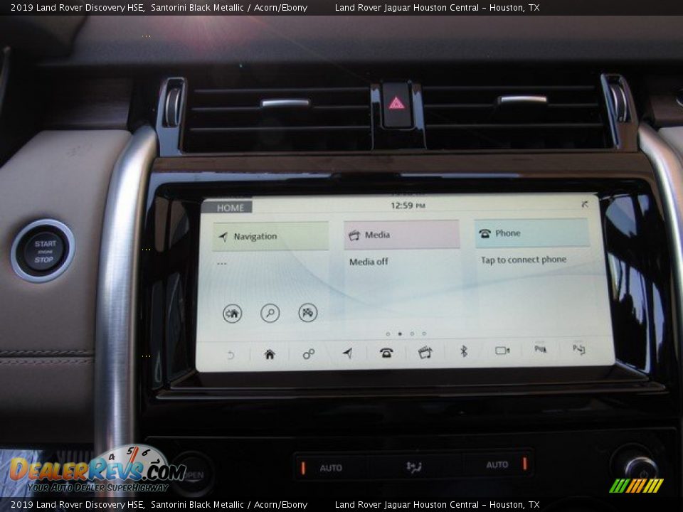 2019 Land Rover Discovery HSE Santorini Black Metallic / Acorn/Ebony Photo #30