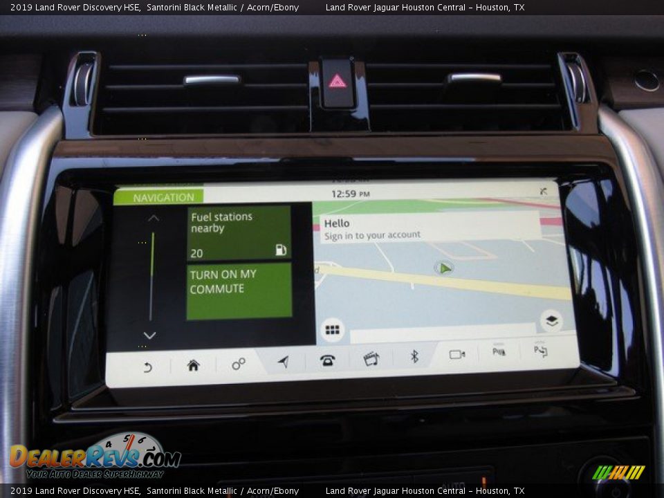 2019 Land Rover Discovery HSE Santorini Black Metallic / Acorn/Ebony Photo #31