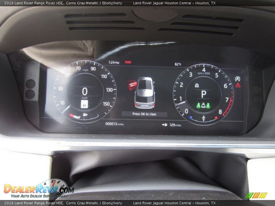 2019 Land Rover Range Rover HSE Corris Gray Metallic / Ebony/Ivory Photo #32