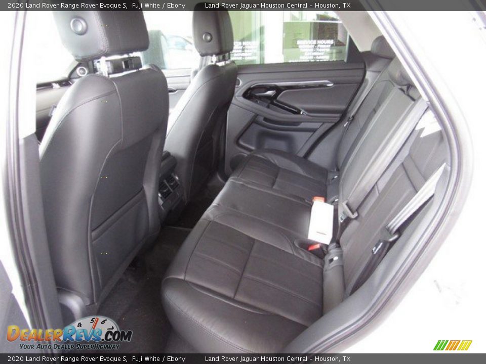 Rear Seat of 2020 Land Rover Range Rover Evoque S Photo #13