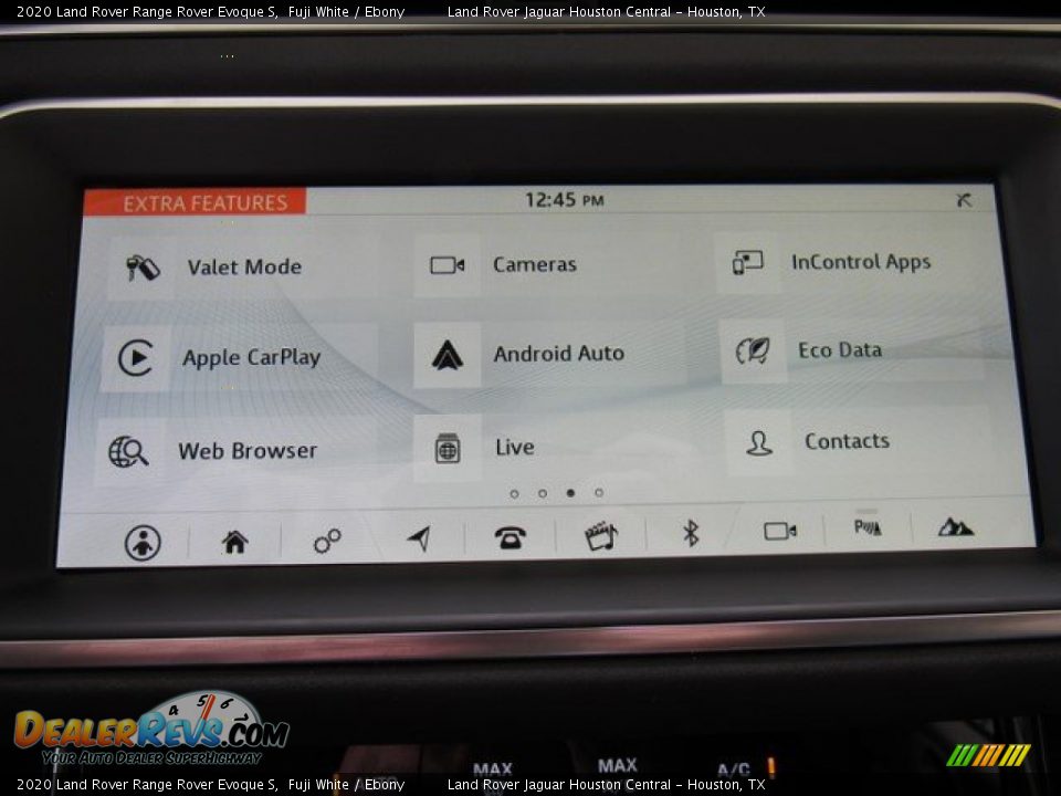 2020 Land Rover Range Rover Evoque S Fuji White / Ebony Photo #31