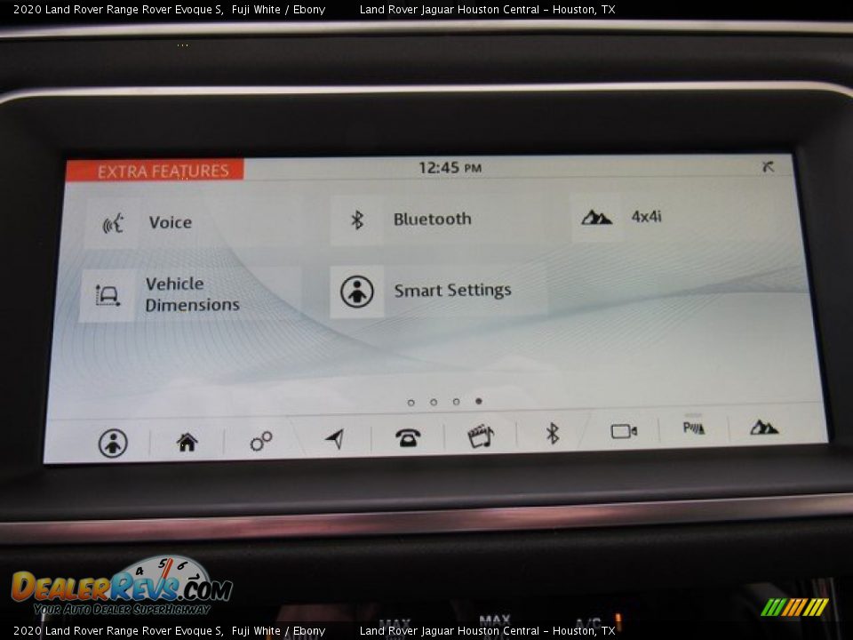 2020 Land Rover Range Rover Evoque S Fuji White / Ebony Photo #32