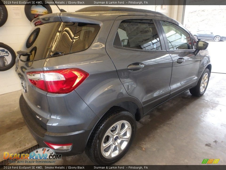 2019 Ford EcoSport SE 4WD Smoke Metallic / Ebony Black Photo #2