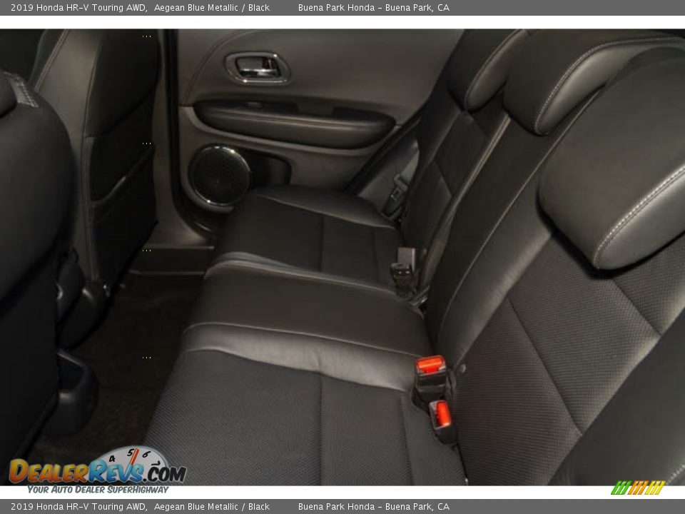 2019 Honda HR-V Touring AWD Aegean Blue Metallic / Black Photo #17