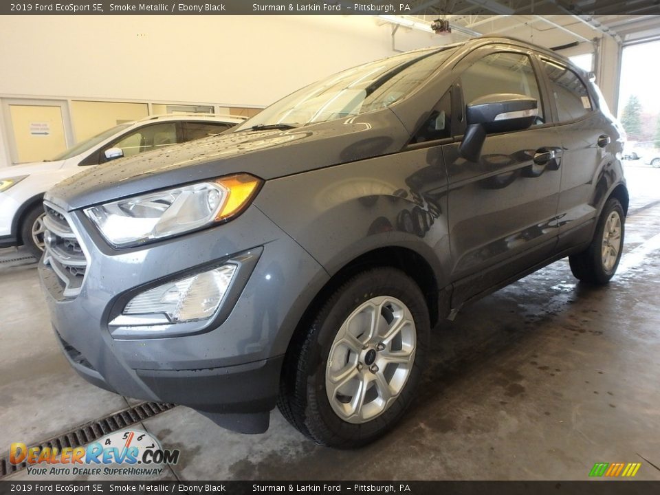 2019 Ford EcoSport SE Smoke Metallic / Ebony Black Photo #5