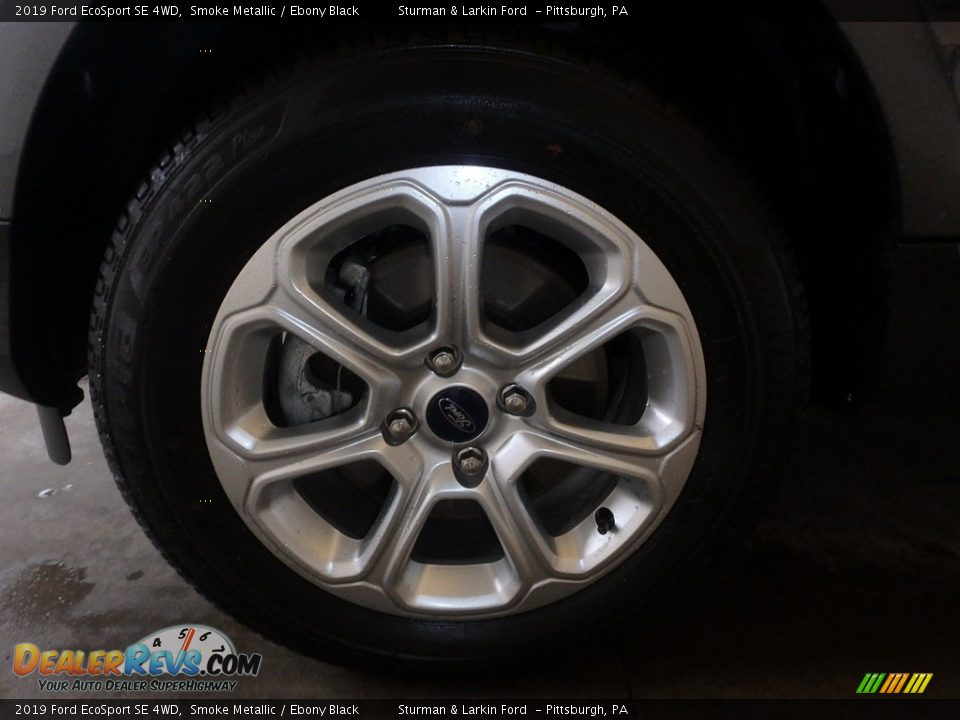 2019 Ford EcoSport SE 4WD Smoke Metallic / Ebony Black Photo #6