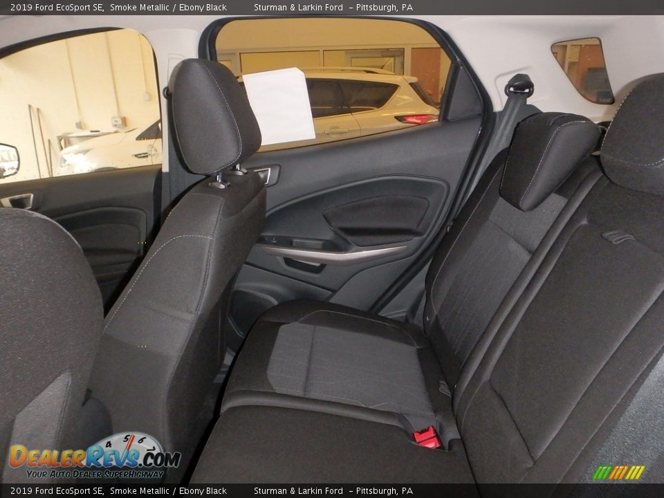 2019 Ford EcoSport SE Smoke Metallic / Ebony Black Photo #8
