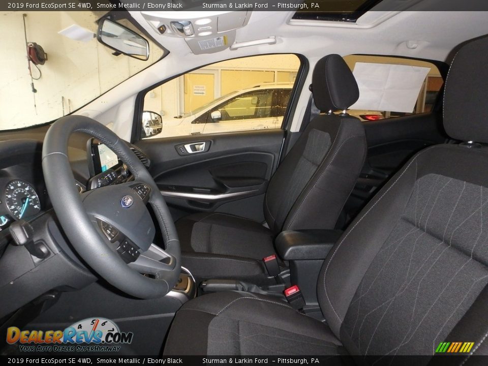 2019 Ford EcoSport SE 4WD Smoke Metallic / Ebony Black Photo #7