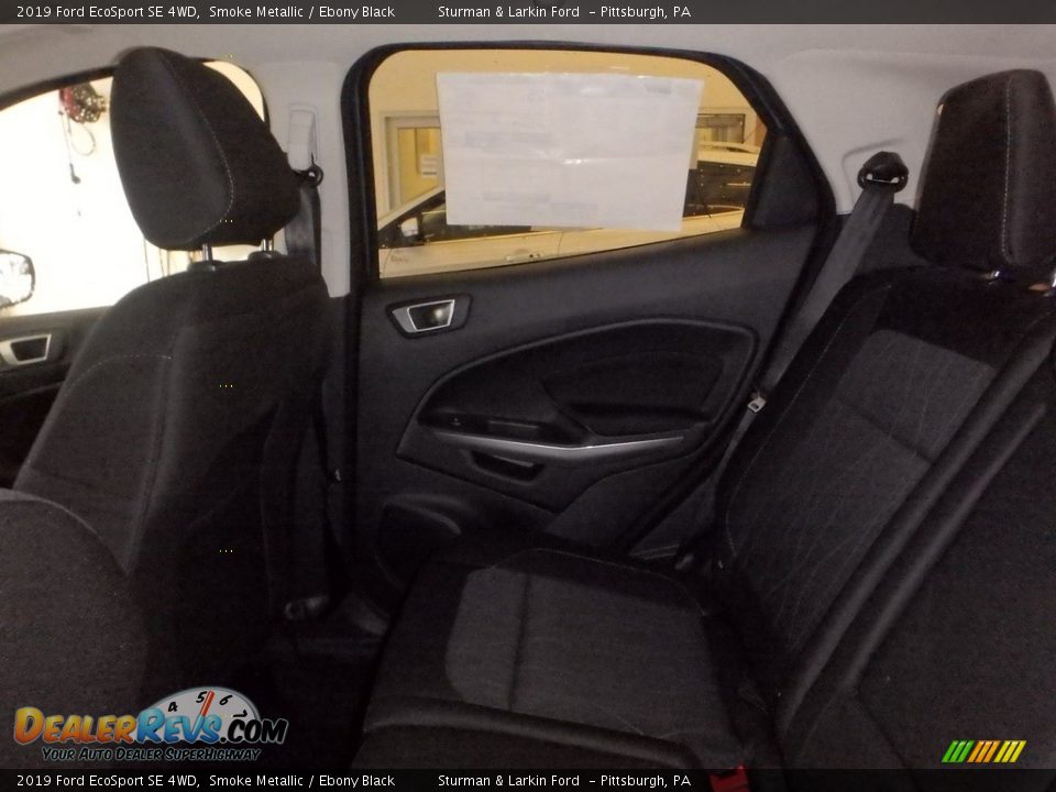 2019 Ford EcoSport SE 4WD Smoke Metallic / Ebony Black Photo #8